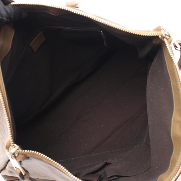 Gucci GG Crystal Tote Bag, Leather, Women's, Brown, 327793 - Picture 3 of 11